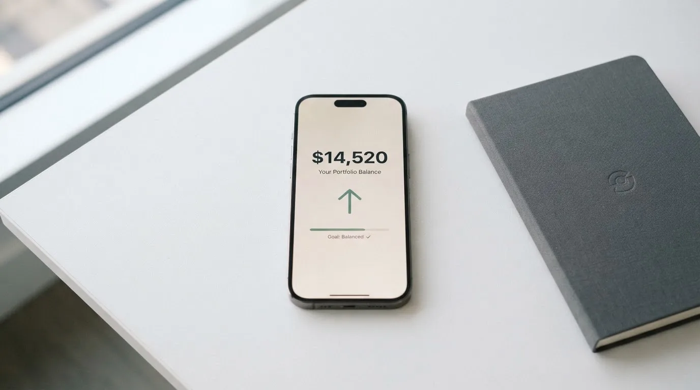 A phone showing a stablecoin transfer screen