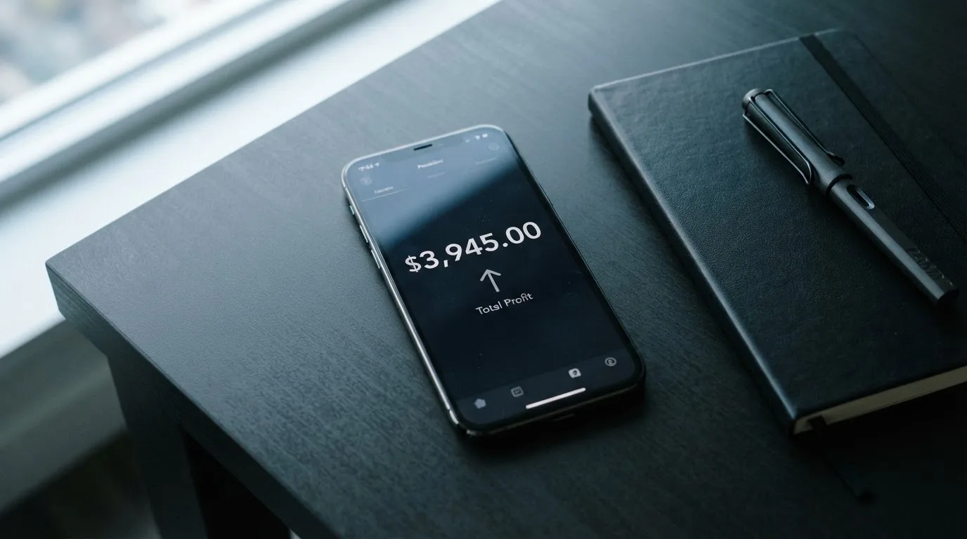 A phone showing a stablecoin transfer screen