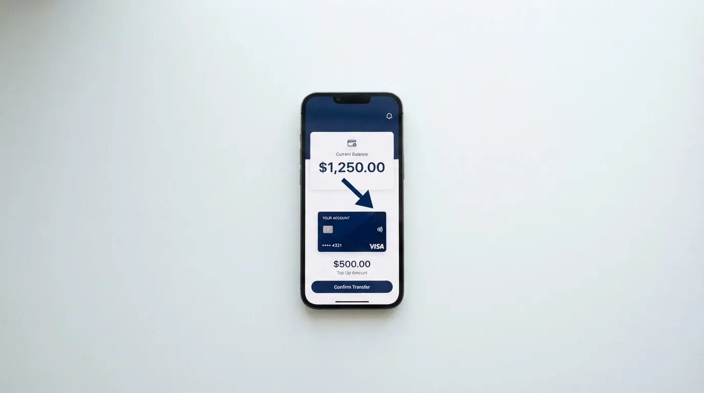 A phone showing a stablecoin transfer screen
